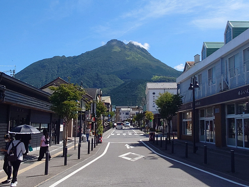 きょうの由布岳