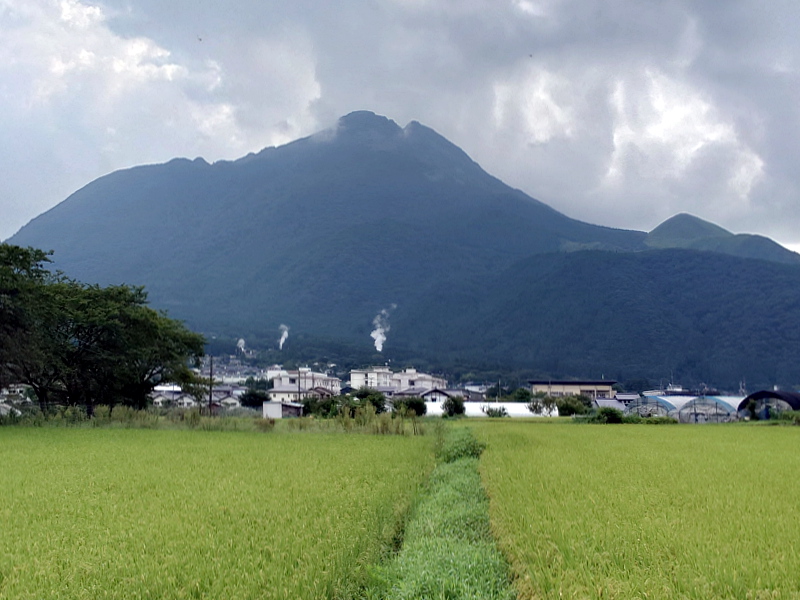 きょうの由布岳