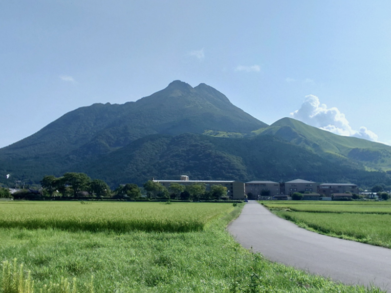 きょうの由布岳