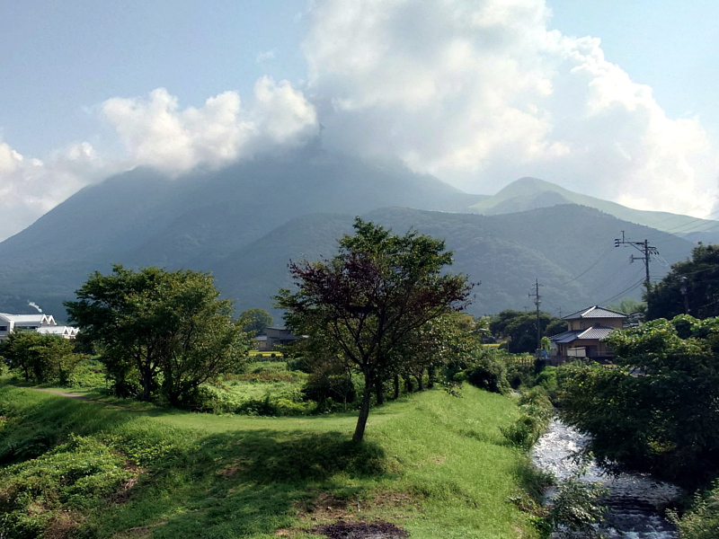 きょうの由布岳