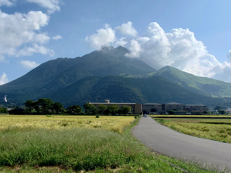 きょうの由布岳