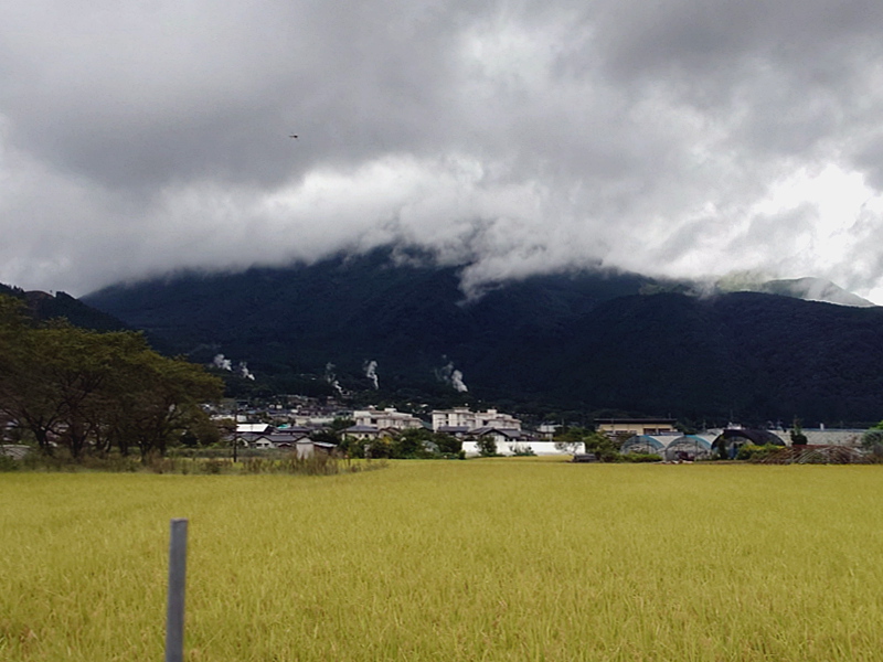 きょうの由布岳
