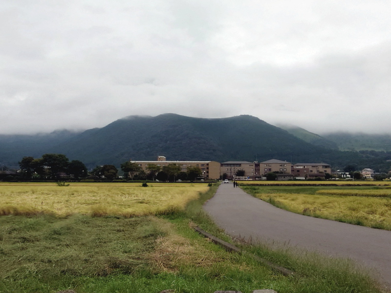 きょうの由布岳