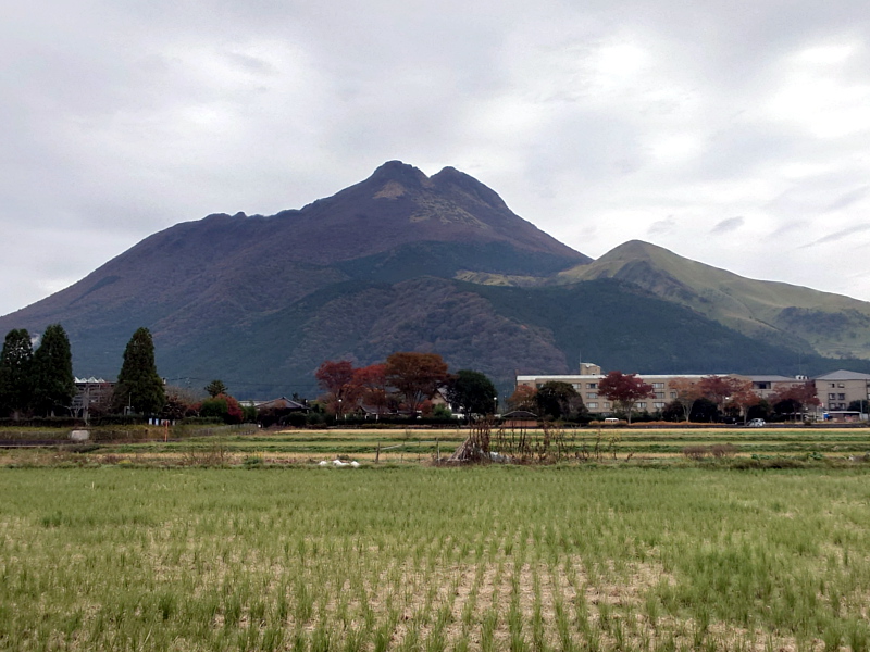 きょうの由布岳