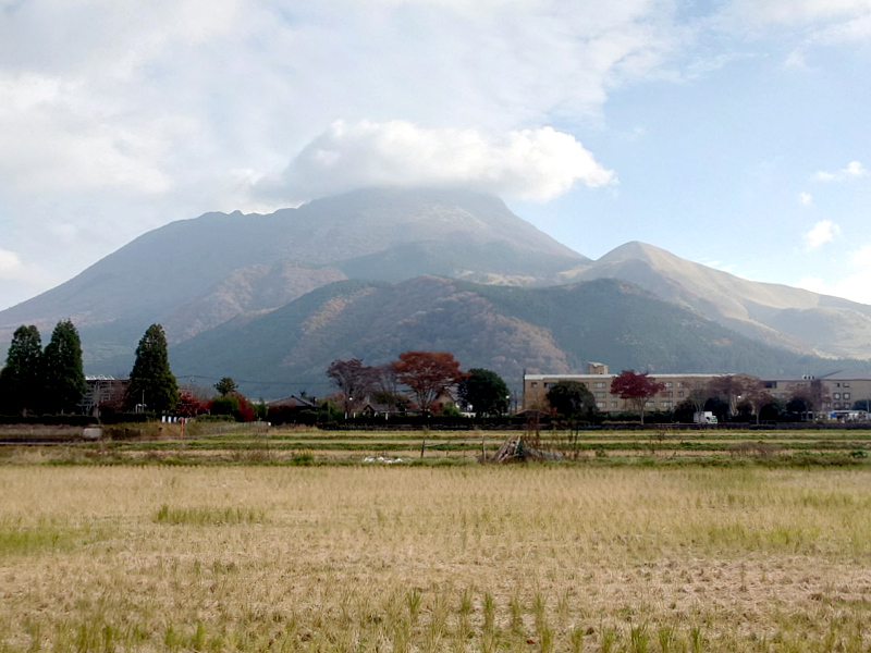 きょうの由布岳