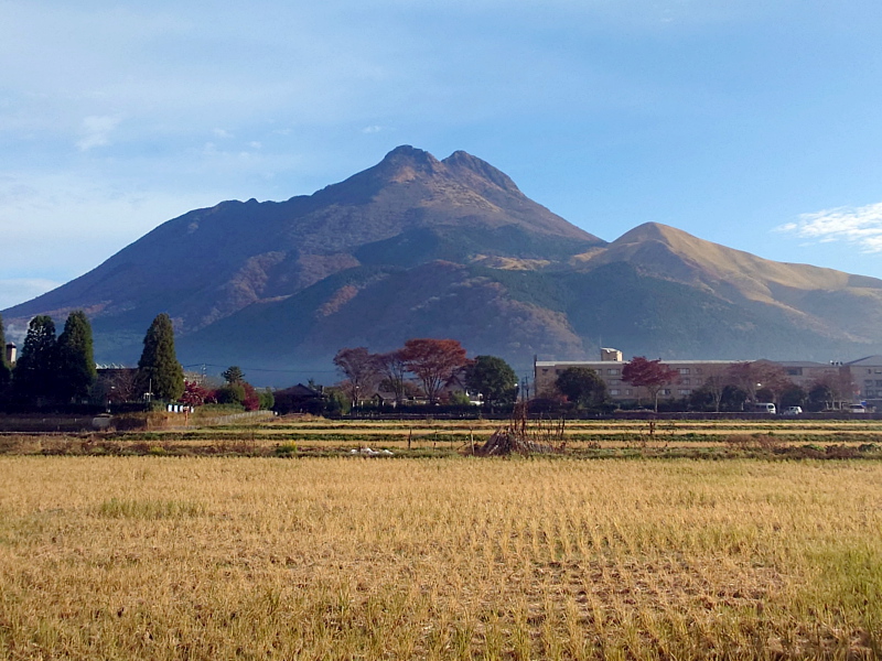 きょうの由布岳