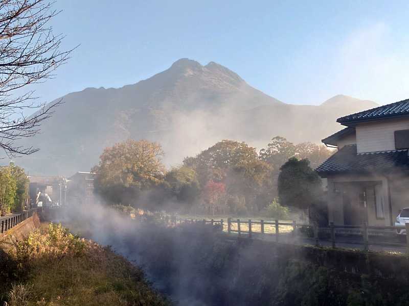 きょうの由布岳