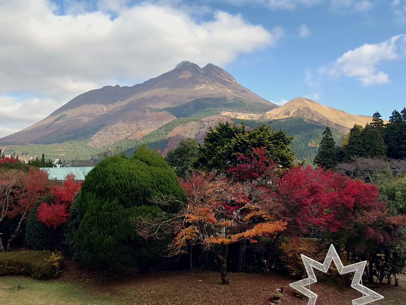 きょうの由布岳