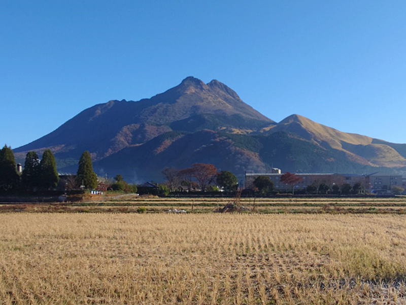 きょうの由布岳