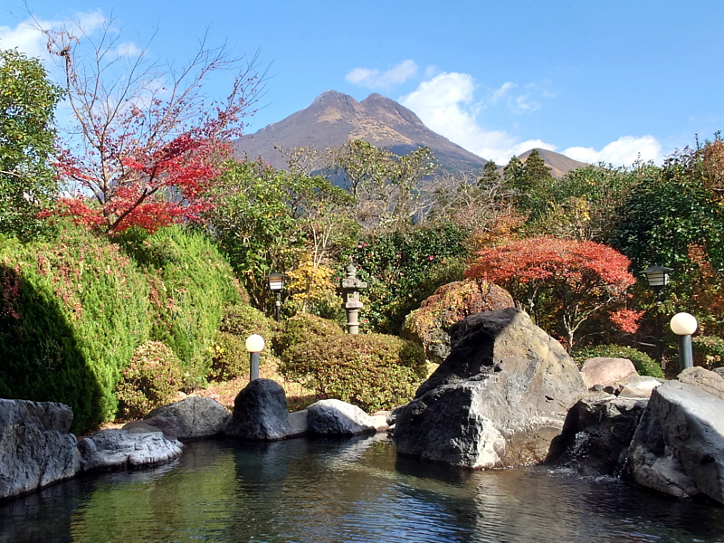 きょうの由布岳