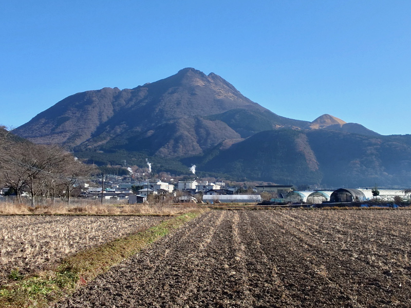 きょうの由布岳