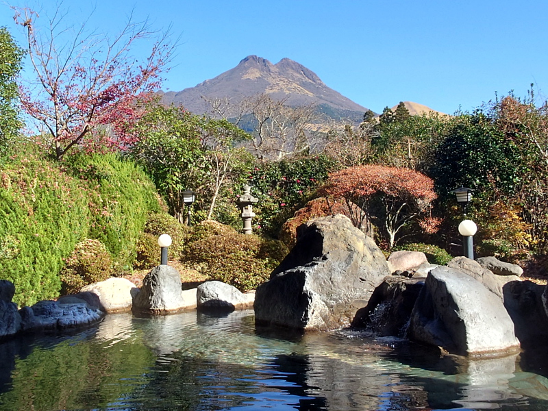 きょうの由布岳