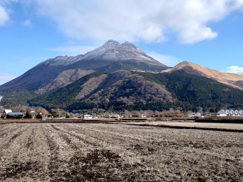 きょうの由布岳