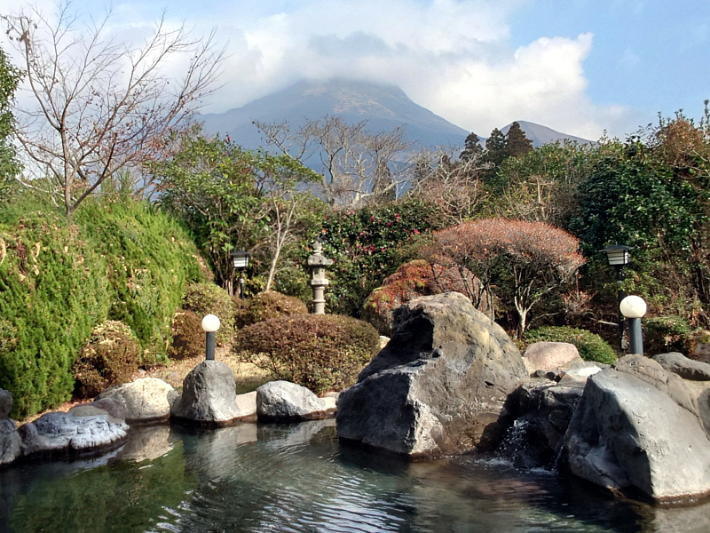 きょうの由布岳