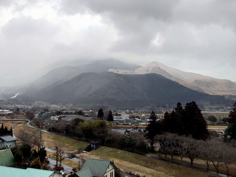 きょうの由布岳
