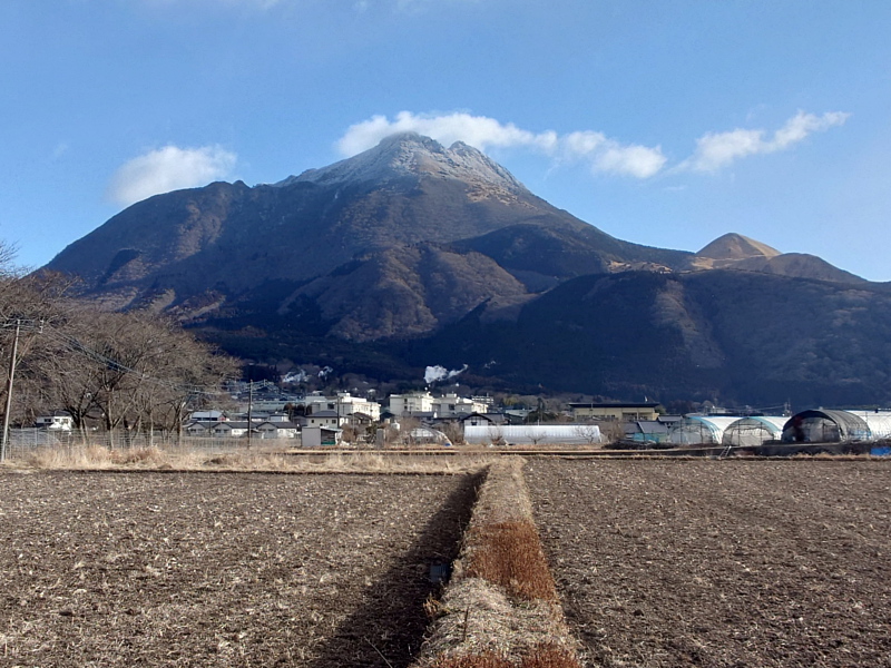 きょうの由布岳