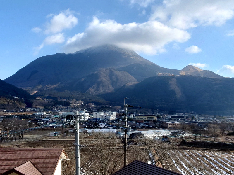 きょうの由布岳