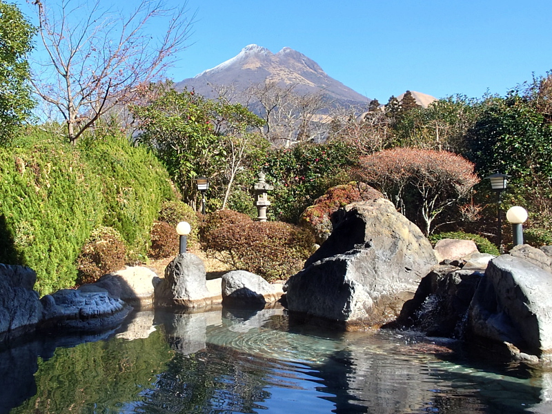 きょうの由布岳