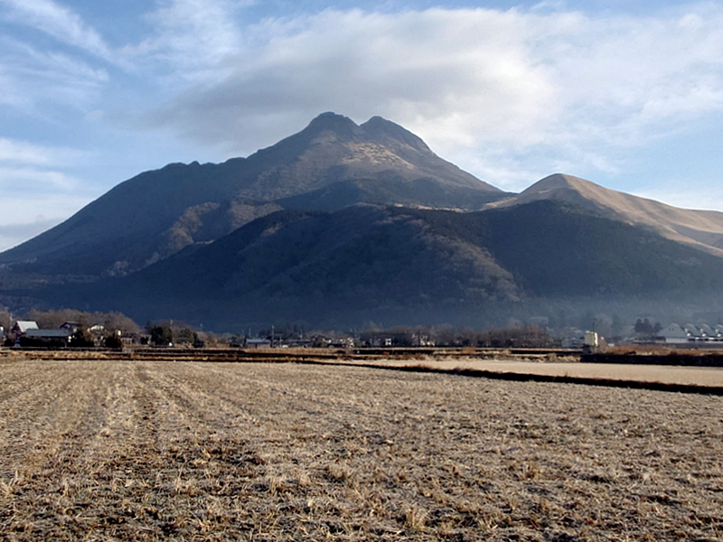 きょうの由布岳
