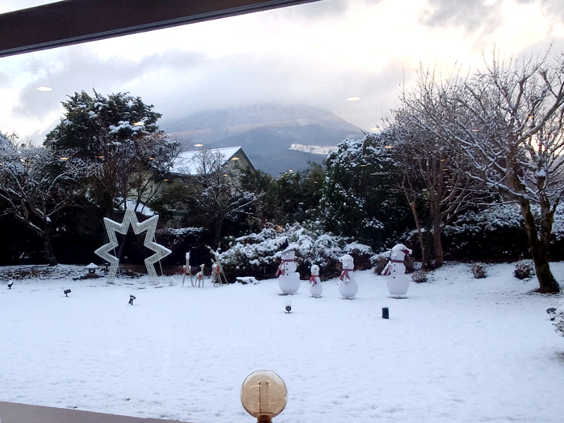 きょうの由布岳