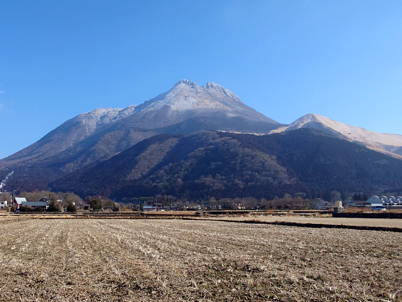 きょうの由布岳