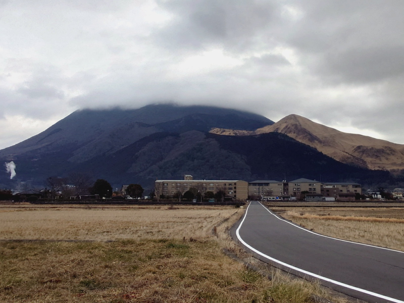 きょうの由布岳