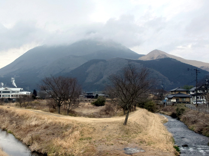 きょうの由布岳