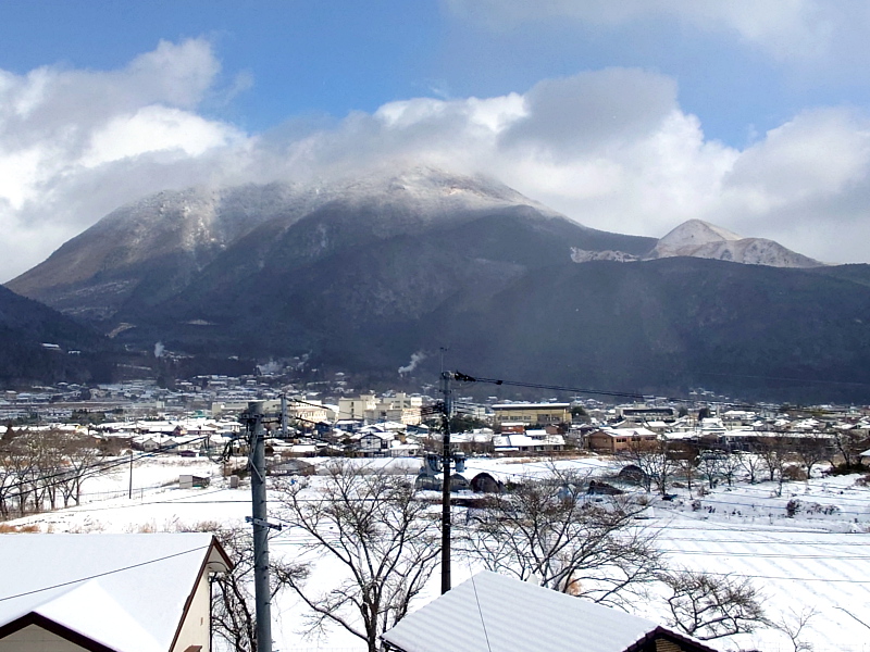 きょうの由布岳