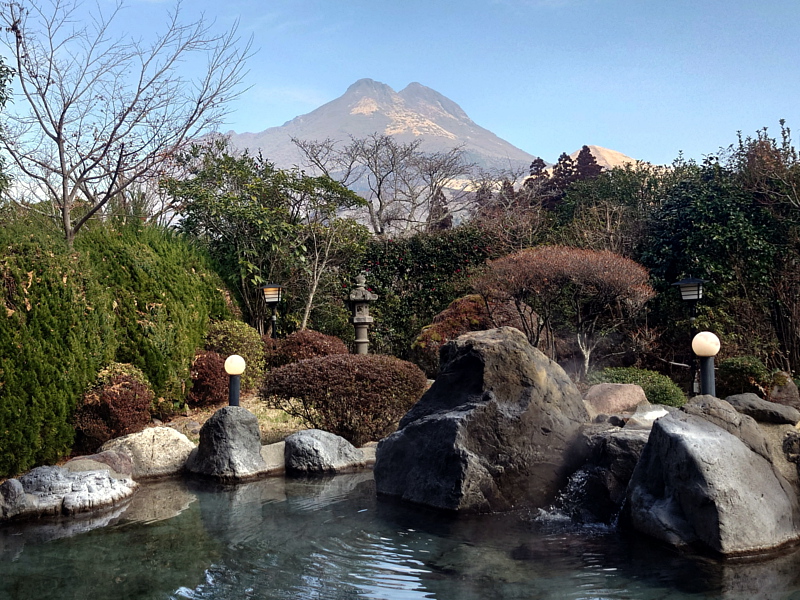 きょうの由布岳