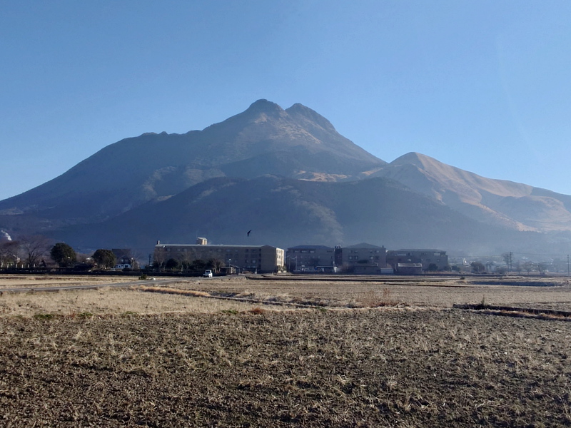 きょうの由布岳