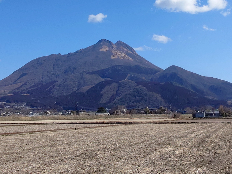 きょうの由布岳