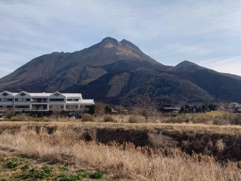 きょうの由布岳