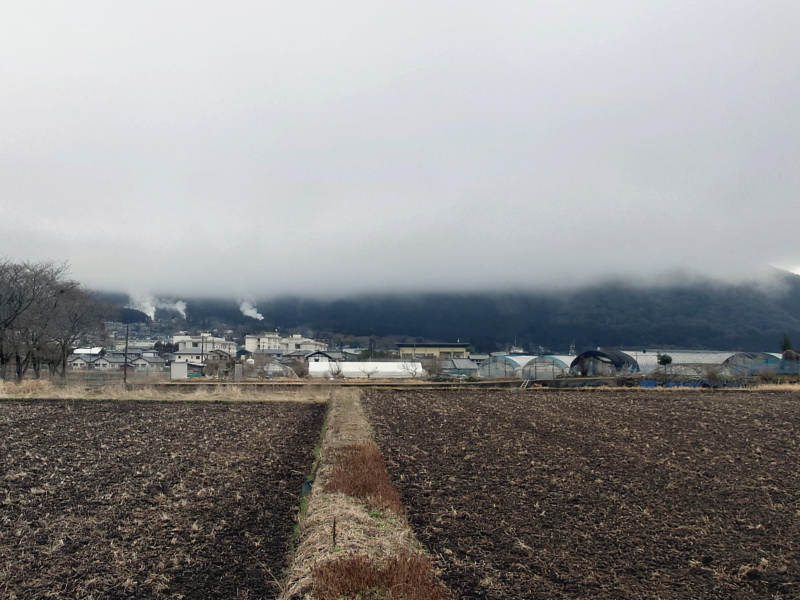 きょうの由布岳
