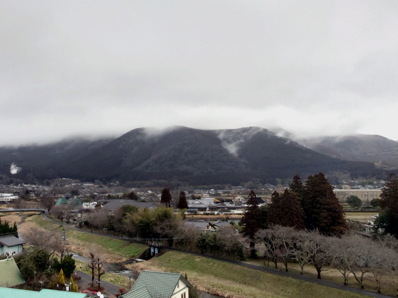 きょうの由布岳
