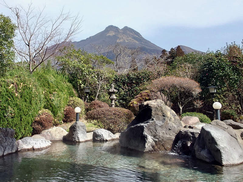 きょうの由布岳