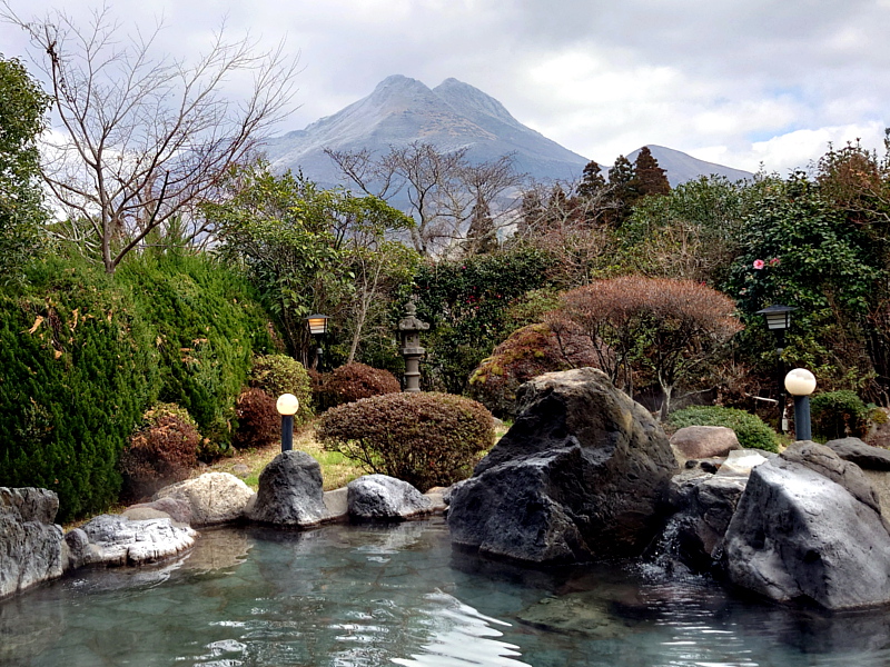 きょうの由布岳