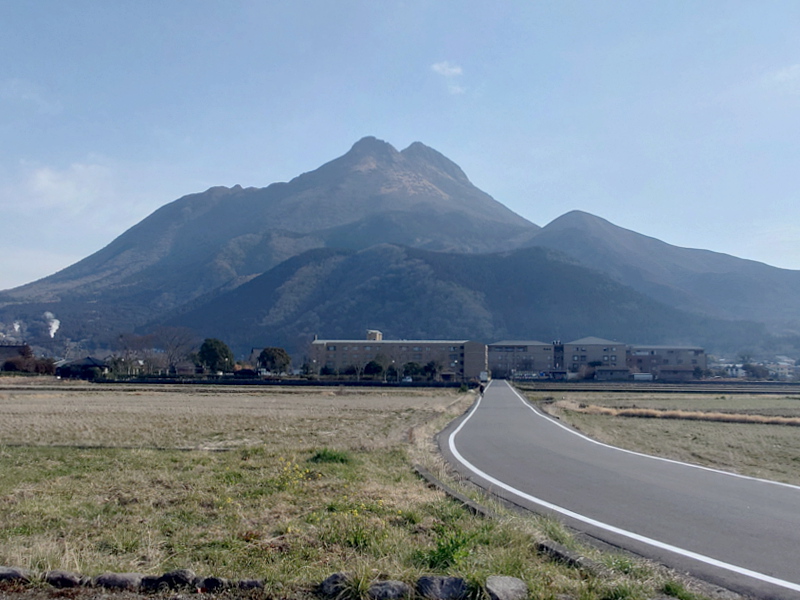 きょうの由布岳