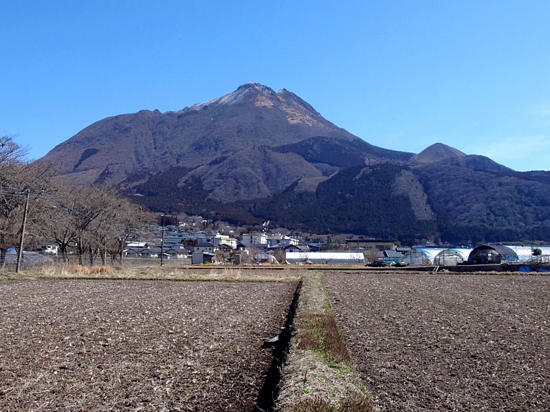 きょうの由布岳