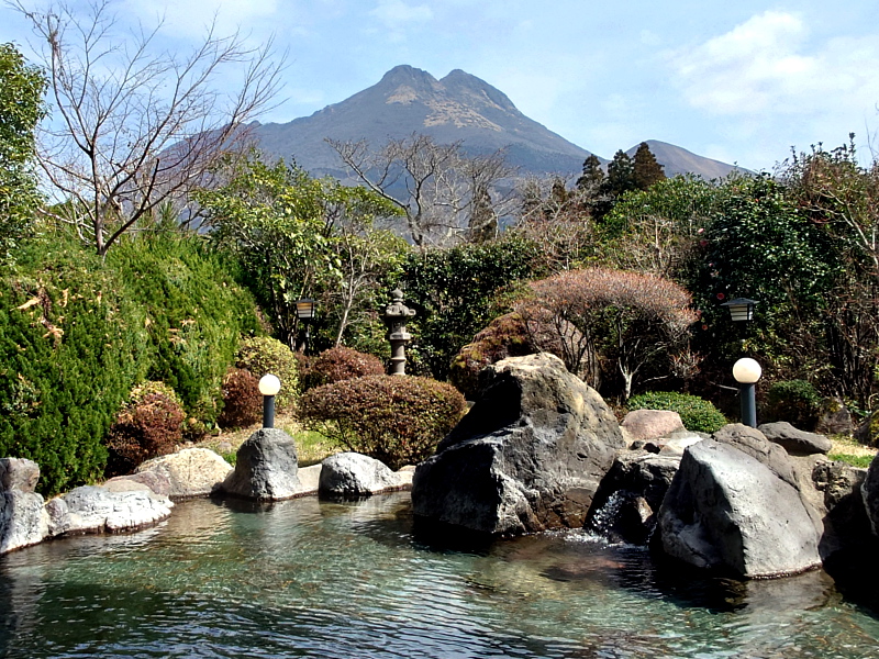 きょうの由布岳