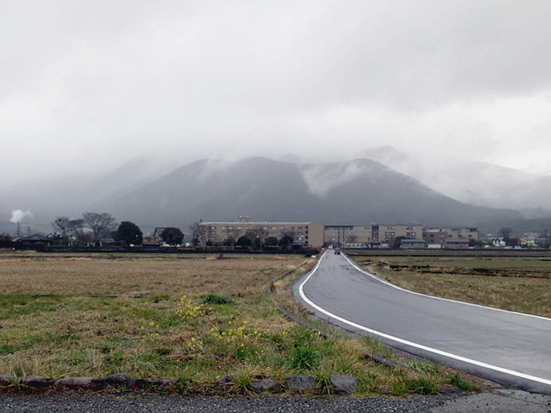 きょうの由布岳