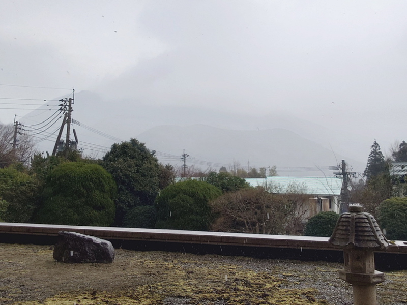 きょうの由布岳