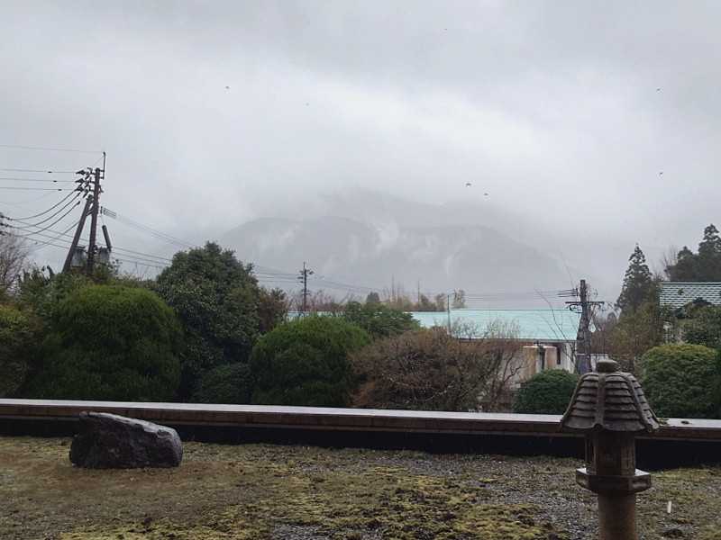 きょうの由布岳