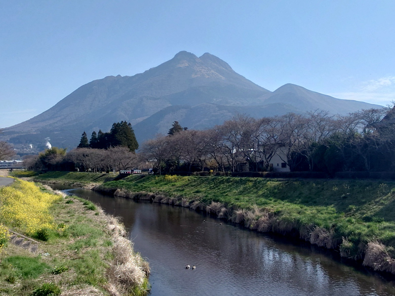 きょうの由布岳