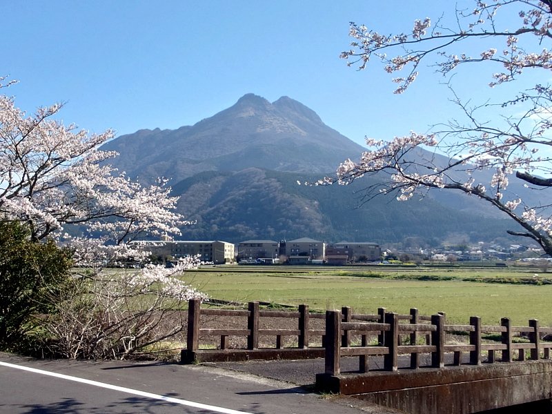 きょうの由布岳