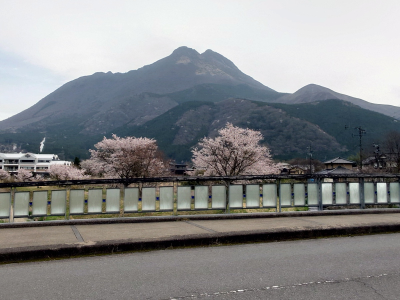 きょうの由布岳